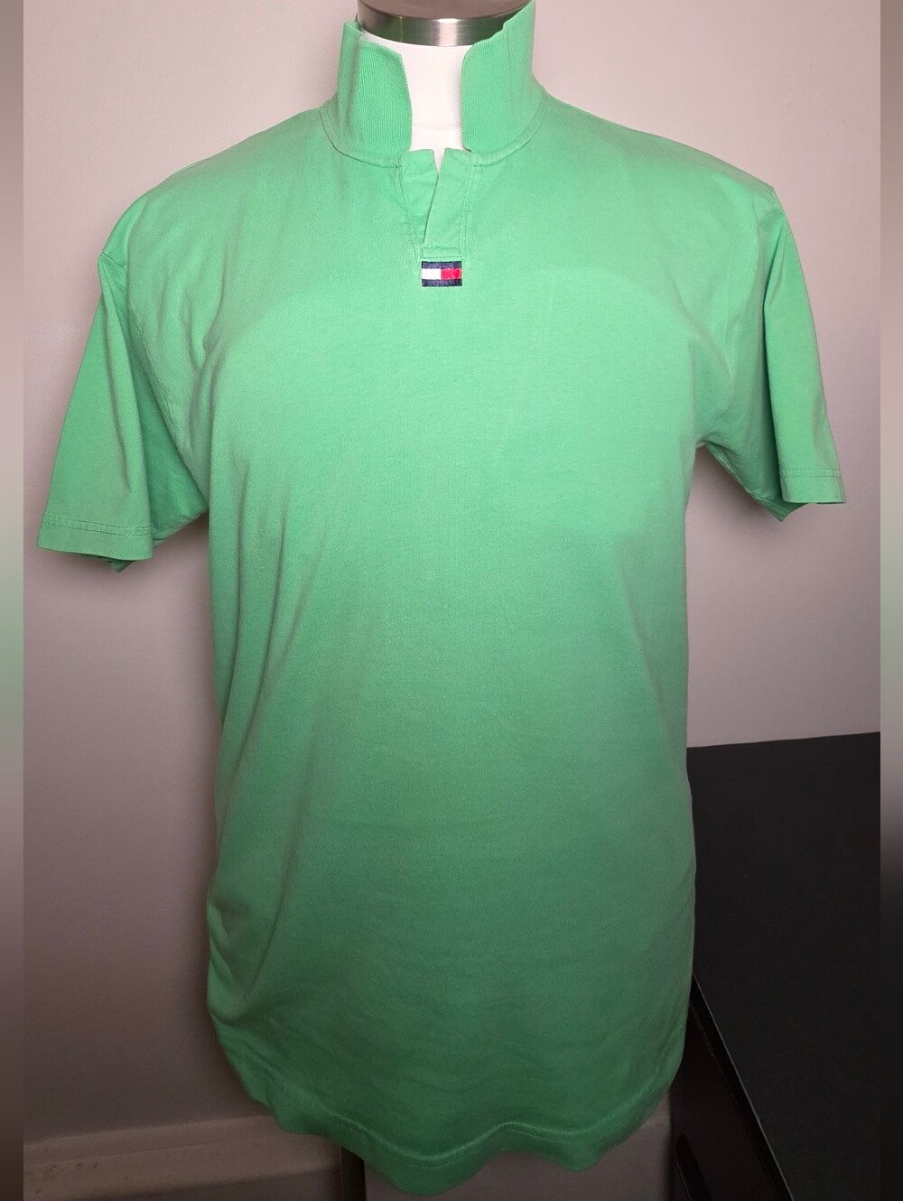 Tommy Hilfiger Mint Green Short-Sleeve Polo